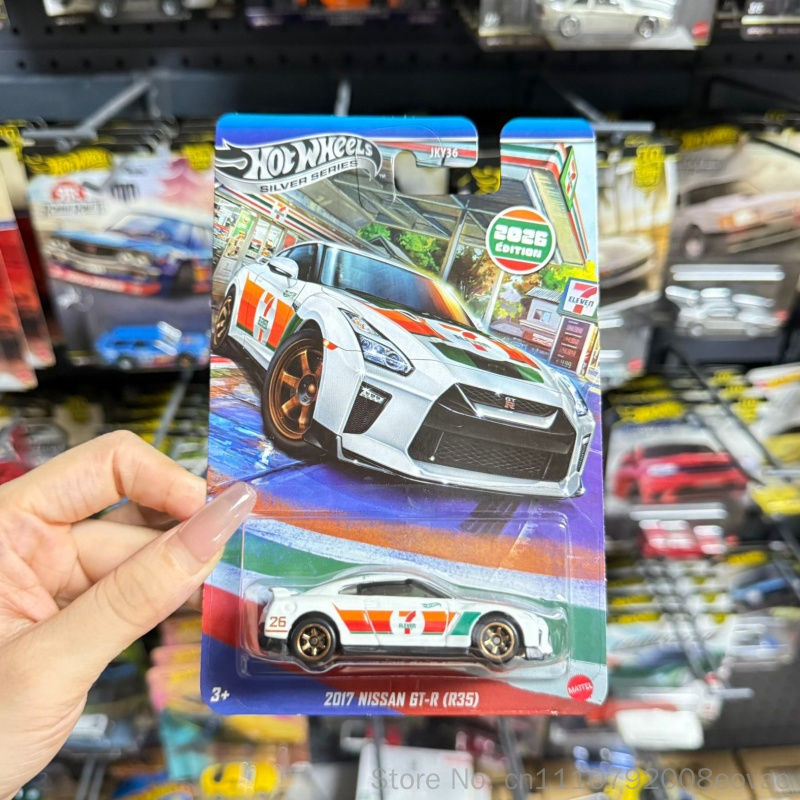 Mattel Toy Hot Wheels - نموذج سيارة نيسان جي تي آر