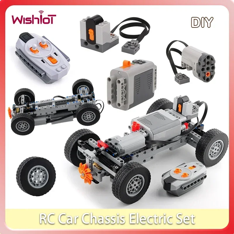 Lego Set Technic - 4WD RC هيكل السيارة الكهربائية مجموعة