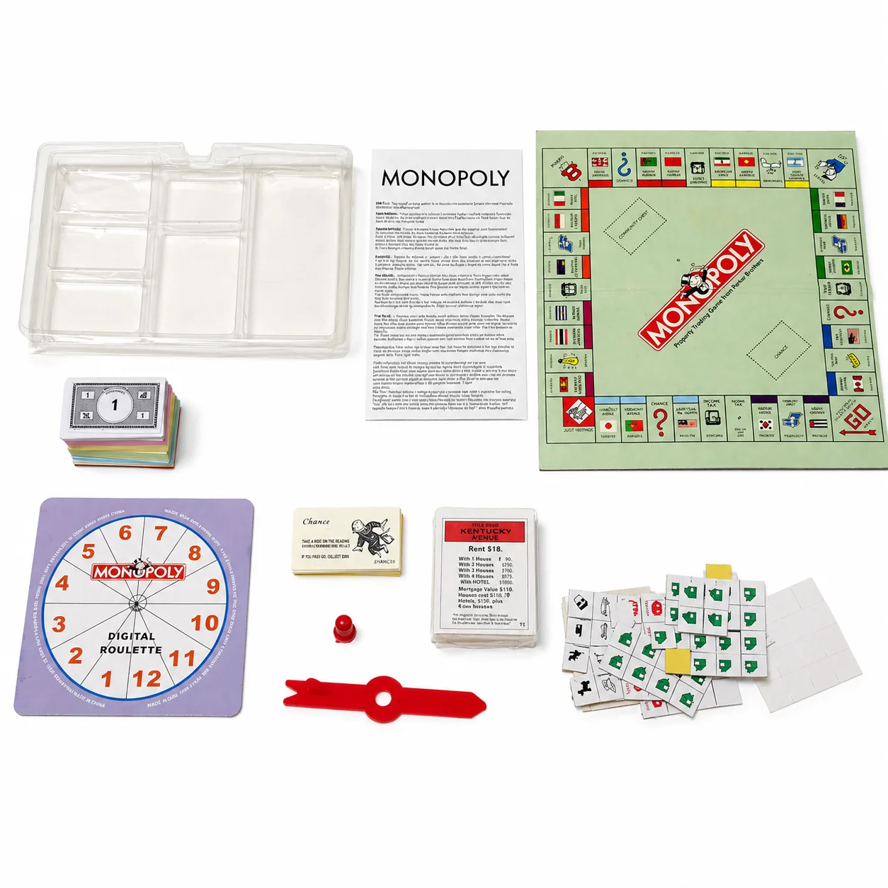 Hasbro Game Monopoly - لعبة مونوبولي الكلاسيكية، لعبة لوحية للعائلة،