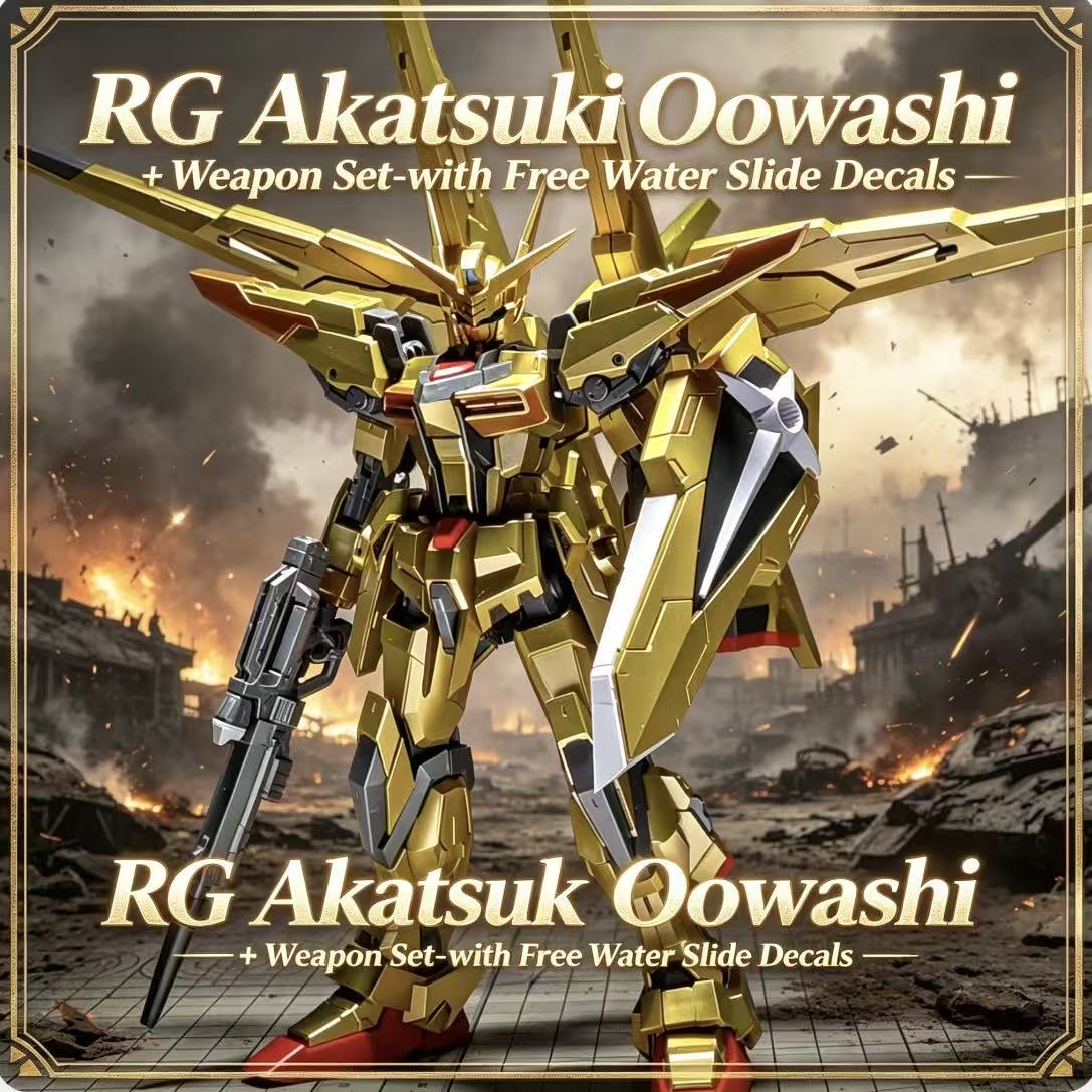 Bandai Model Gundam Rg - RG41 1/144 ORB-01 أكاتسوكي أوواشي باك