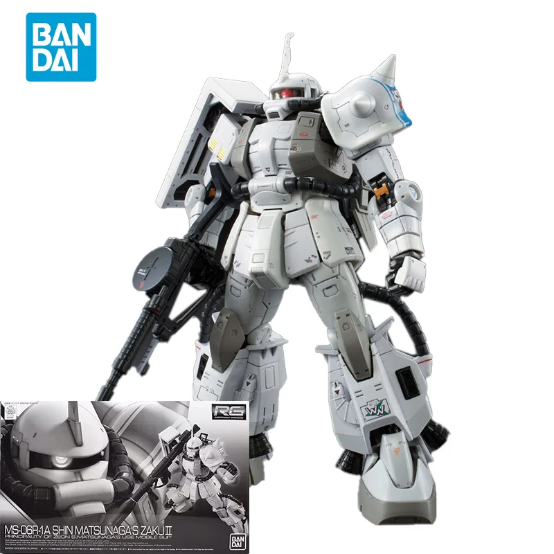 Bandai Model Gundam Rg - نموذج أنمي أصلي من بانداي GUNDAM