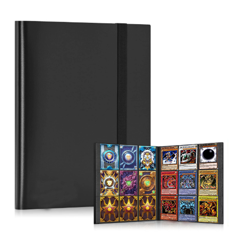 Pokemon Binder Card - حافظة بطاقات قرطاسية كبيرة السعة لتخزين