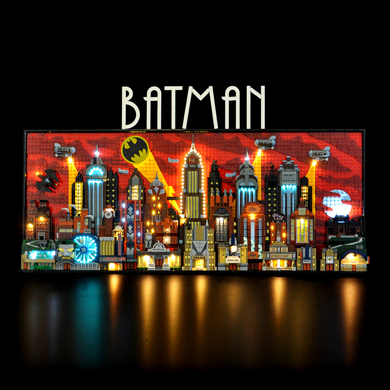 Lego Set City - مجموعة إضاءة LED LYBMTWF متوافقة مع