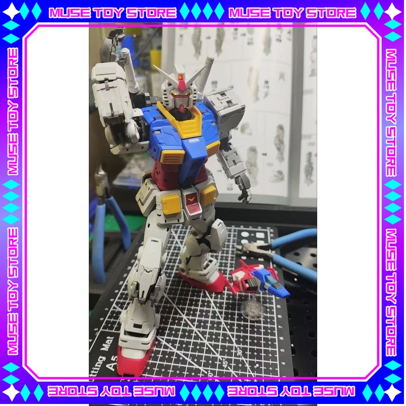 نموذج باندا RG نسخة معدلة ومطو - مراجعة Bandai Model Gundam Rg وسعره