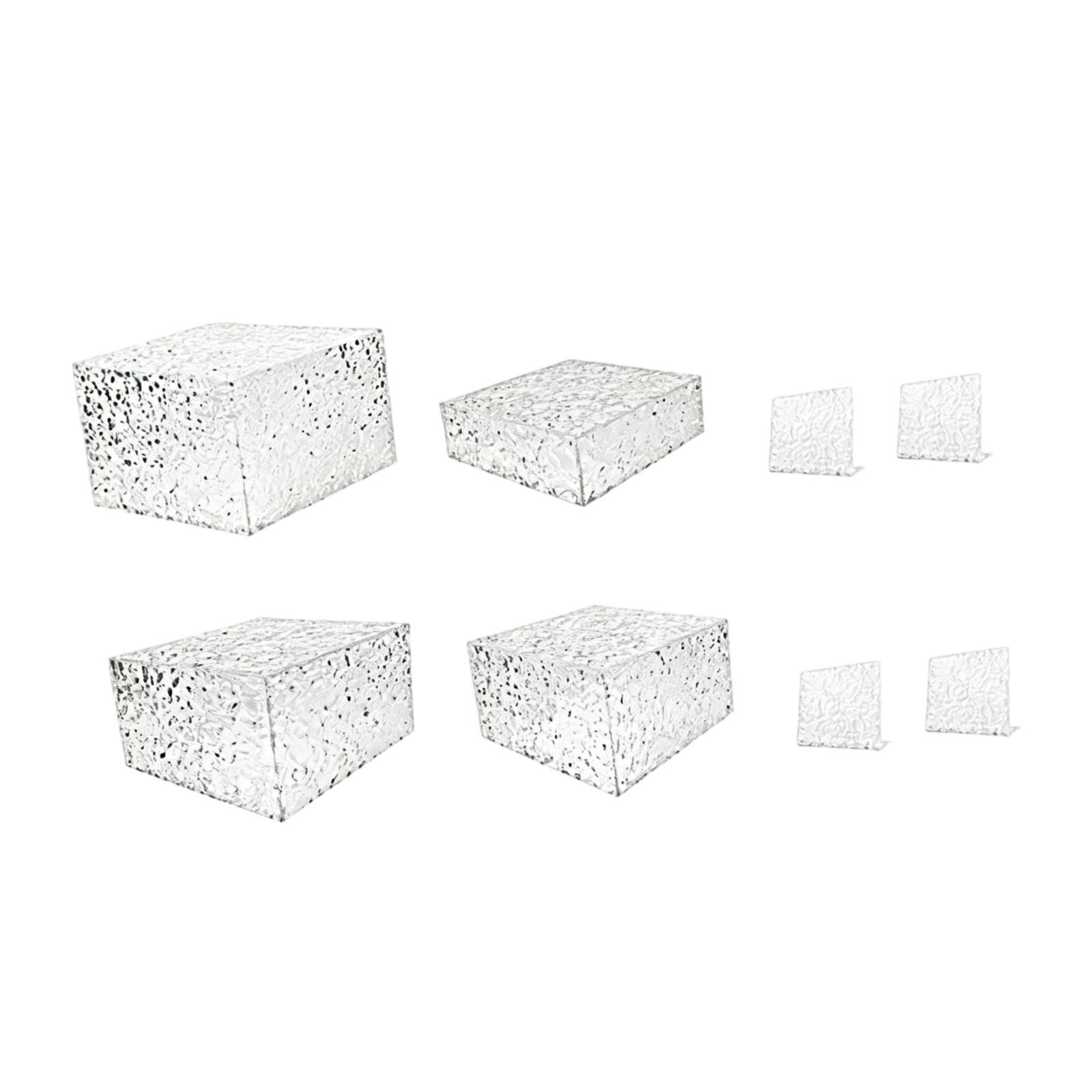 مجموعة حاملات عرض الحلويات الأ - مراجعة Display Risers Set وسعره
