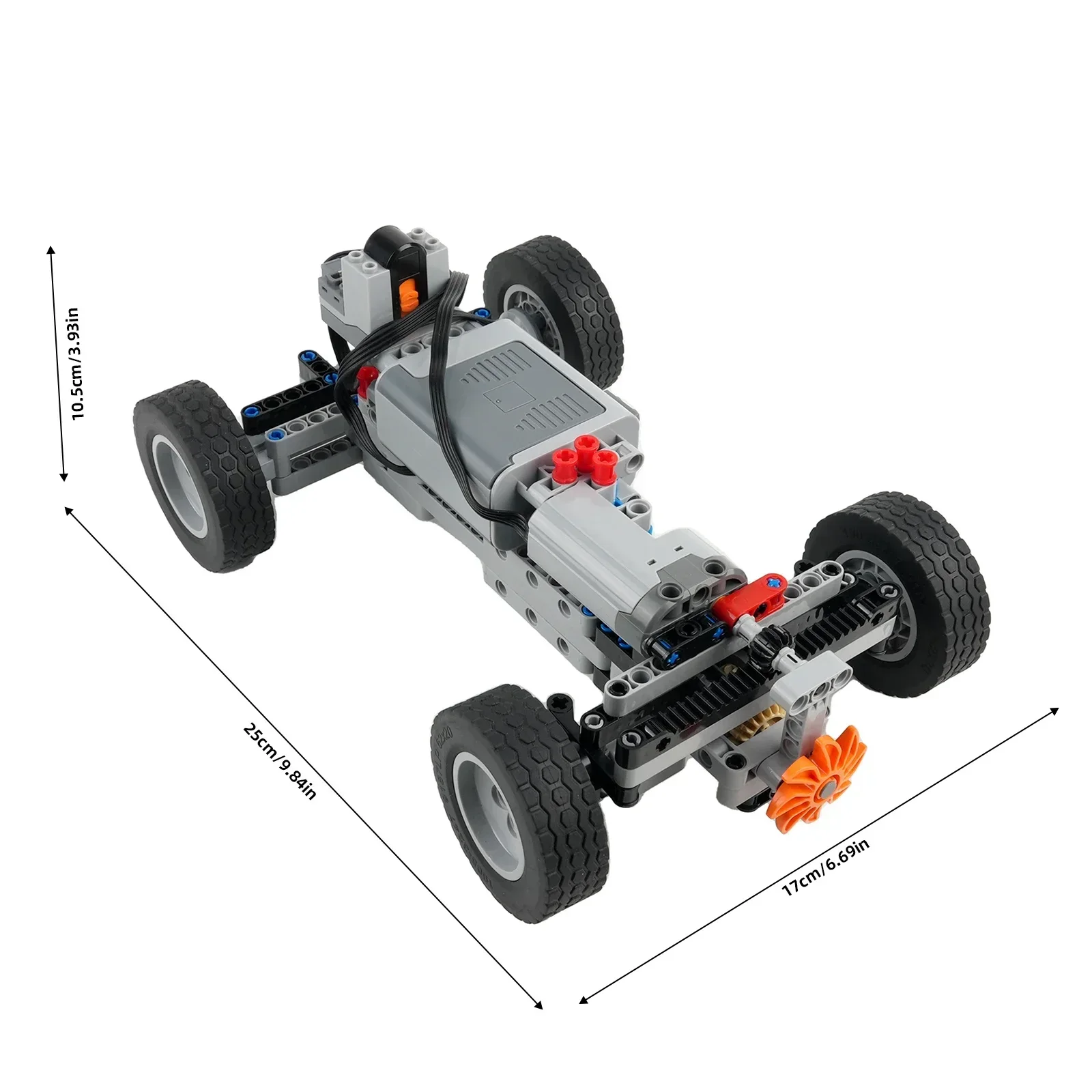 4WD RC هيكل السيارة الكهربائية - مراجعة Lego Set Technic وسعره