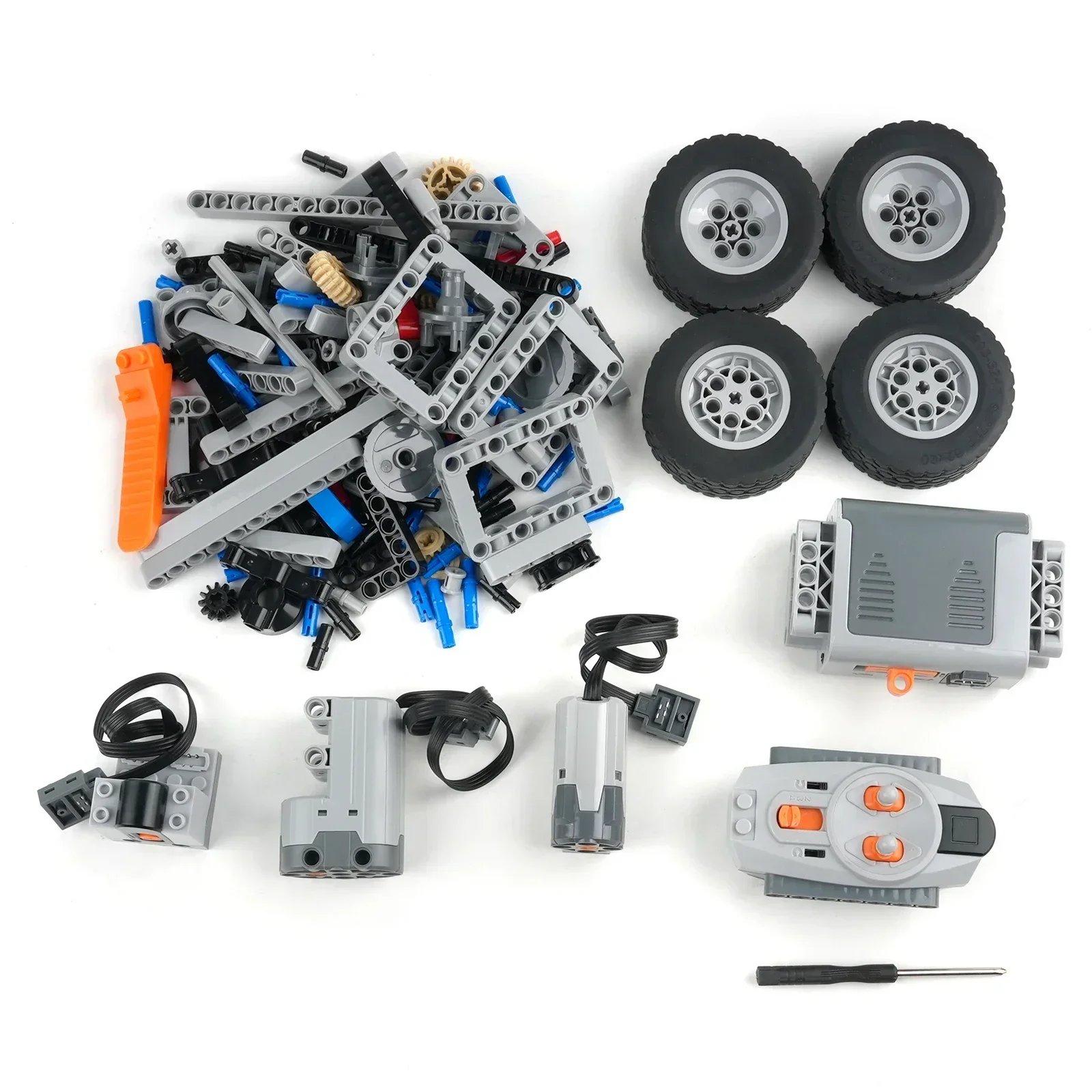 4WD RC هيكل السيارة الكهربائية - مراجعة Lego Set Technic وسعره