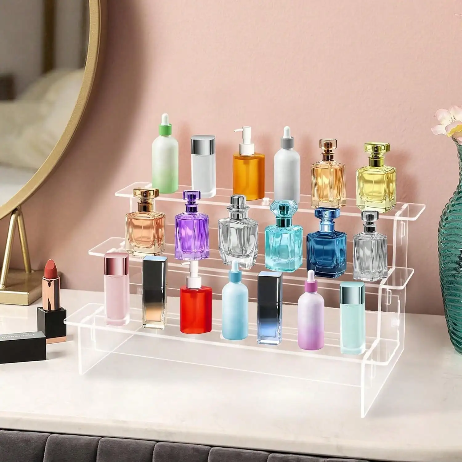 حامل منظم العطور من الأكريليك، - مراجعة Display Risers Set وسعره
