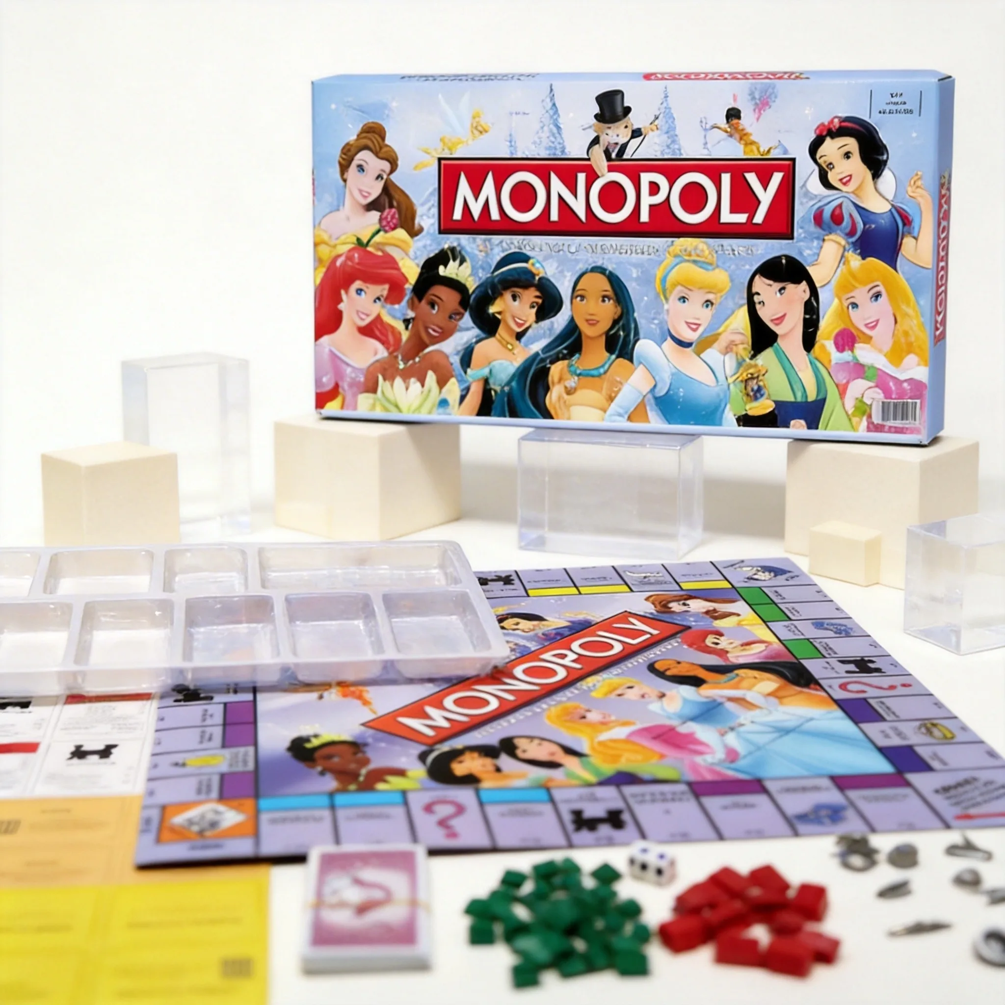 مونوبولي: الأميرات من ديزني -  - مراجعة Hasbro Game Monopoly وسعره