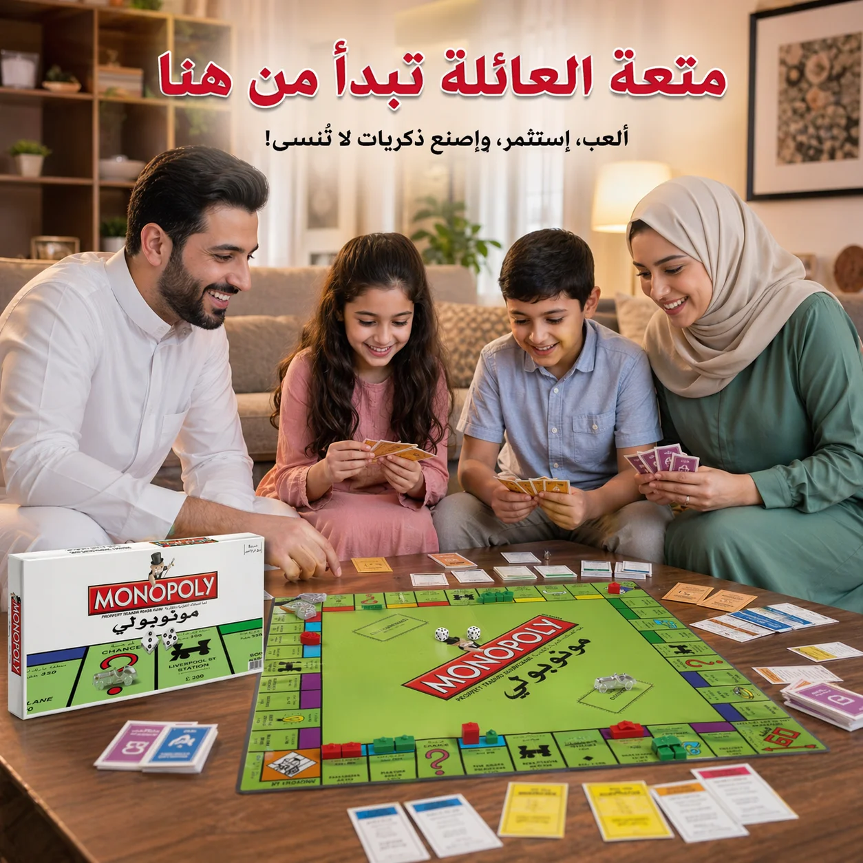 نسخة عربية من لعبة مونوبولي ال - مراجعة Hasbro Game Monopoly وسعره
