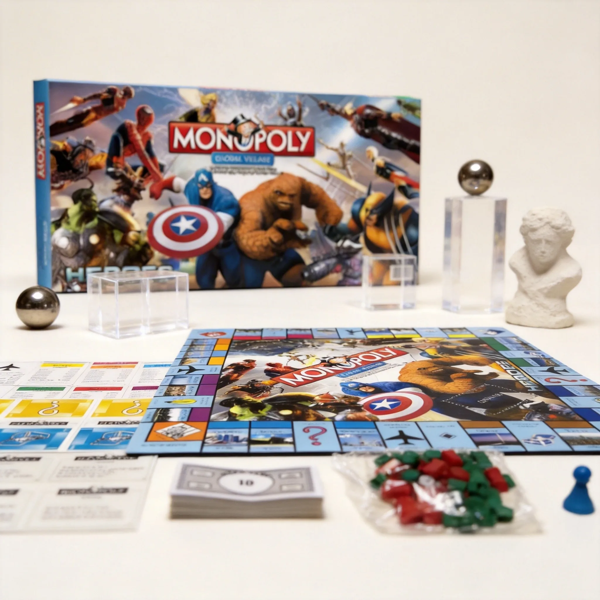 لعبة مونوبولي أبطال مارفل: الق - مراجعة Hasbro Game Monopoly وسعره
