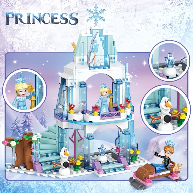 مجموعة مكعبات بناء قلعة إلسا ا - مراجعة Lego Set Technic وسعره