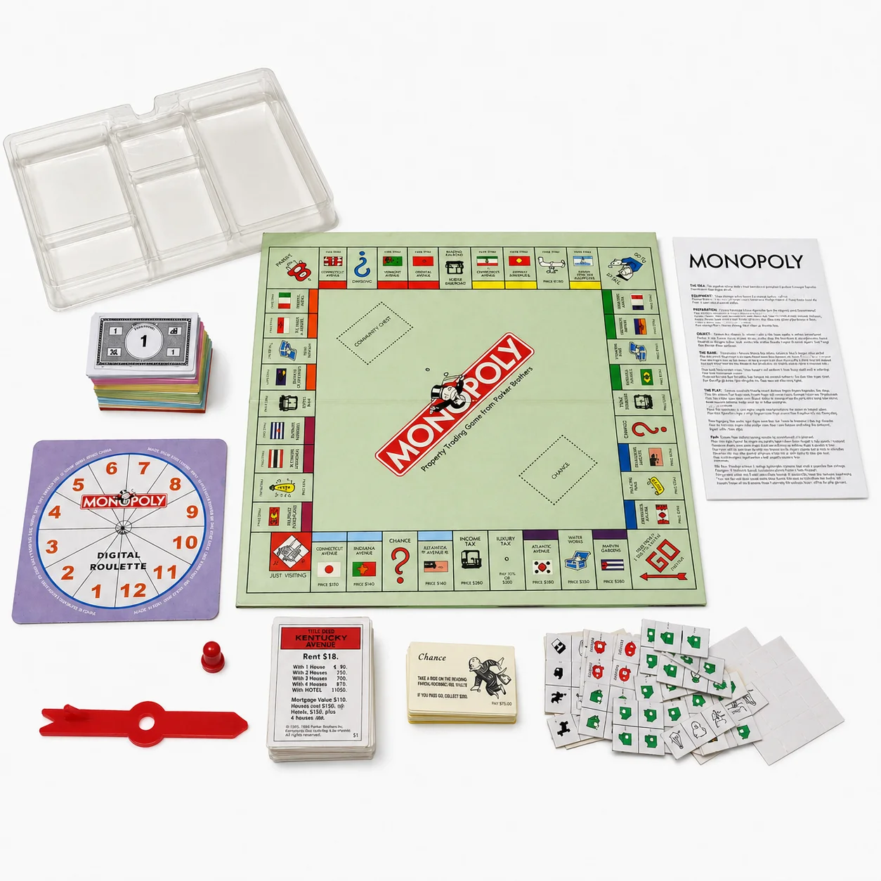 لعبة مونوبولي الكلاسيكية، لعبة - مراجعة Hasbro Game Monopoly وسعره